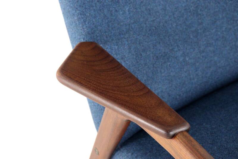 Pastoe Ruster by Yngve Ekstrom Armchair FT08 - new upholstery