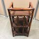 Vintage rattan shelf