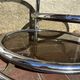Vintage swivel coffee table by Milo Baughman, Artedis Roche Bobois