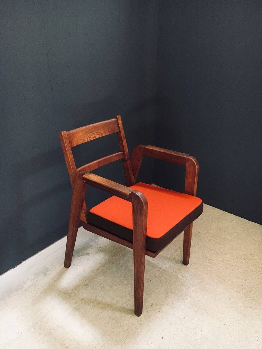 Modernist Armchair, France, 1940s