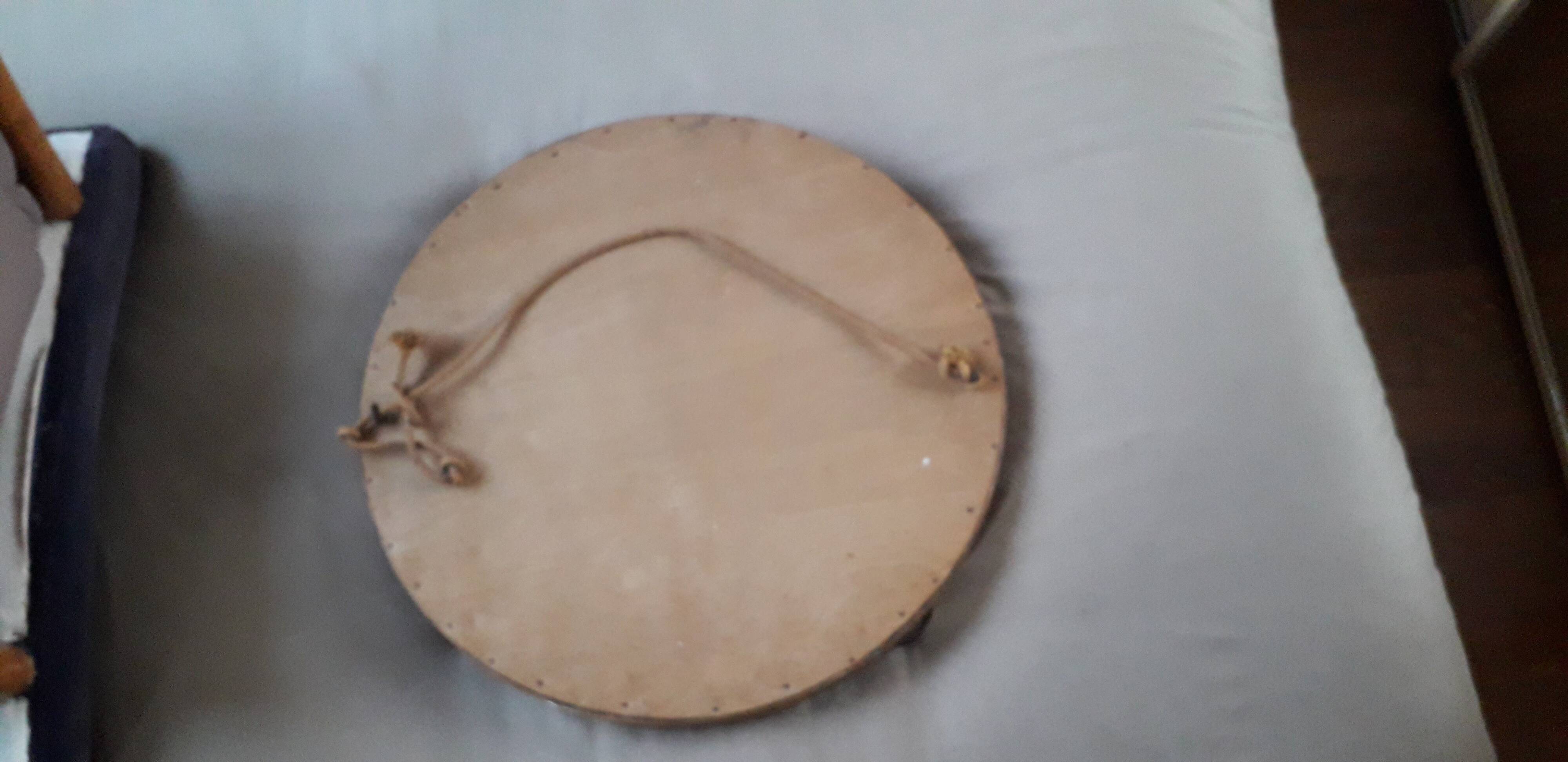 Antique art deco style mirror