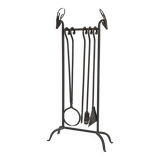 Wrought iron fireplace kit