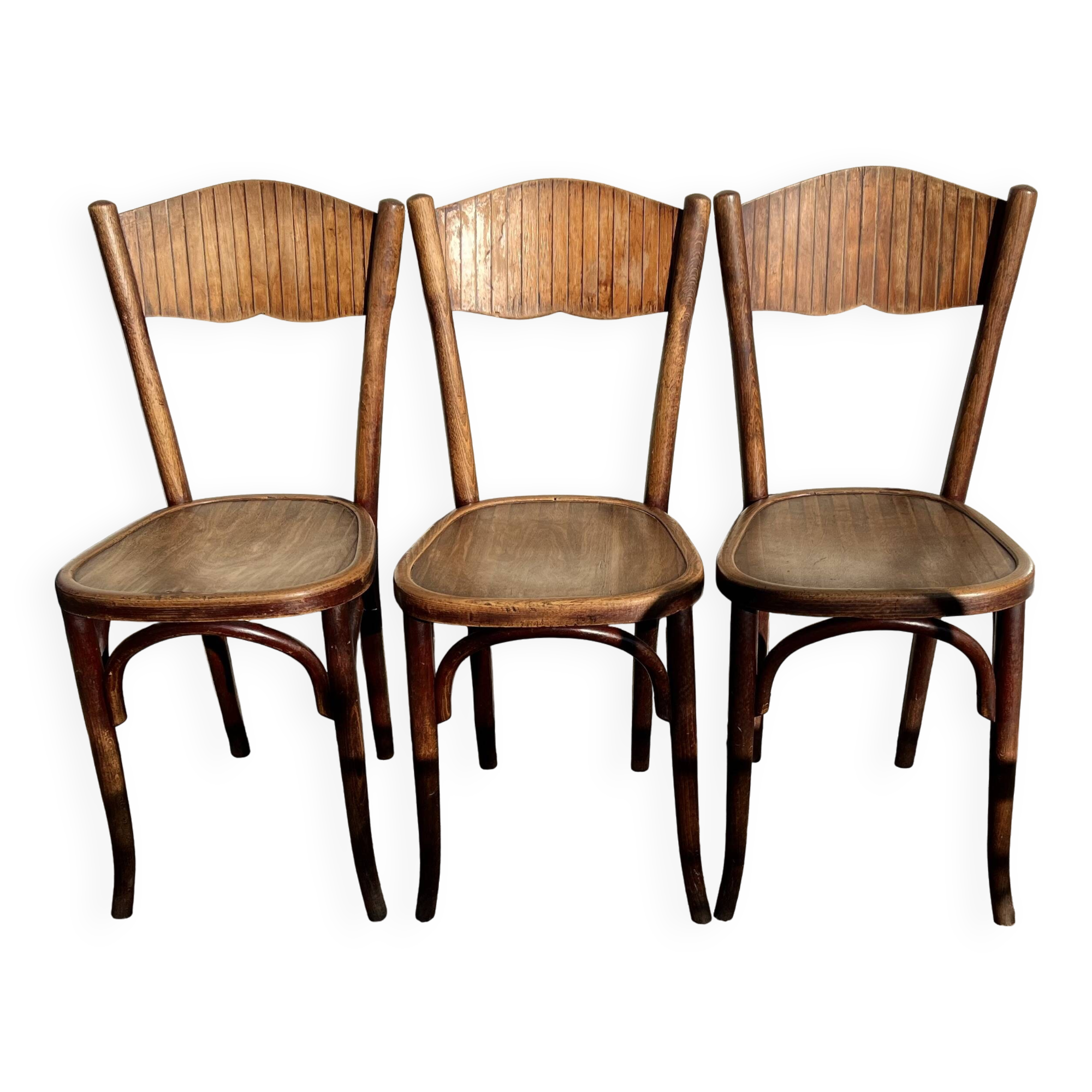 Set of 3 bistro chairs