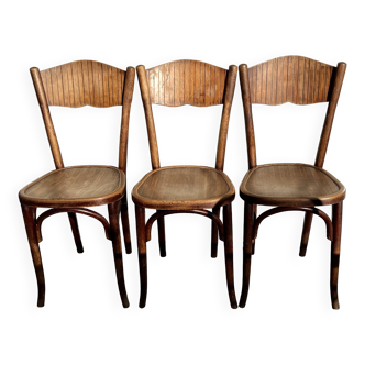 Set of 3 bistro chairs