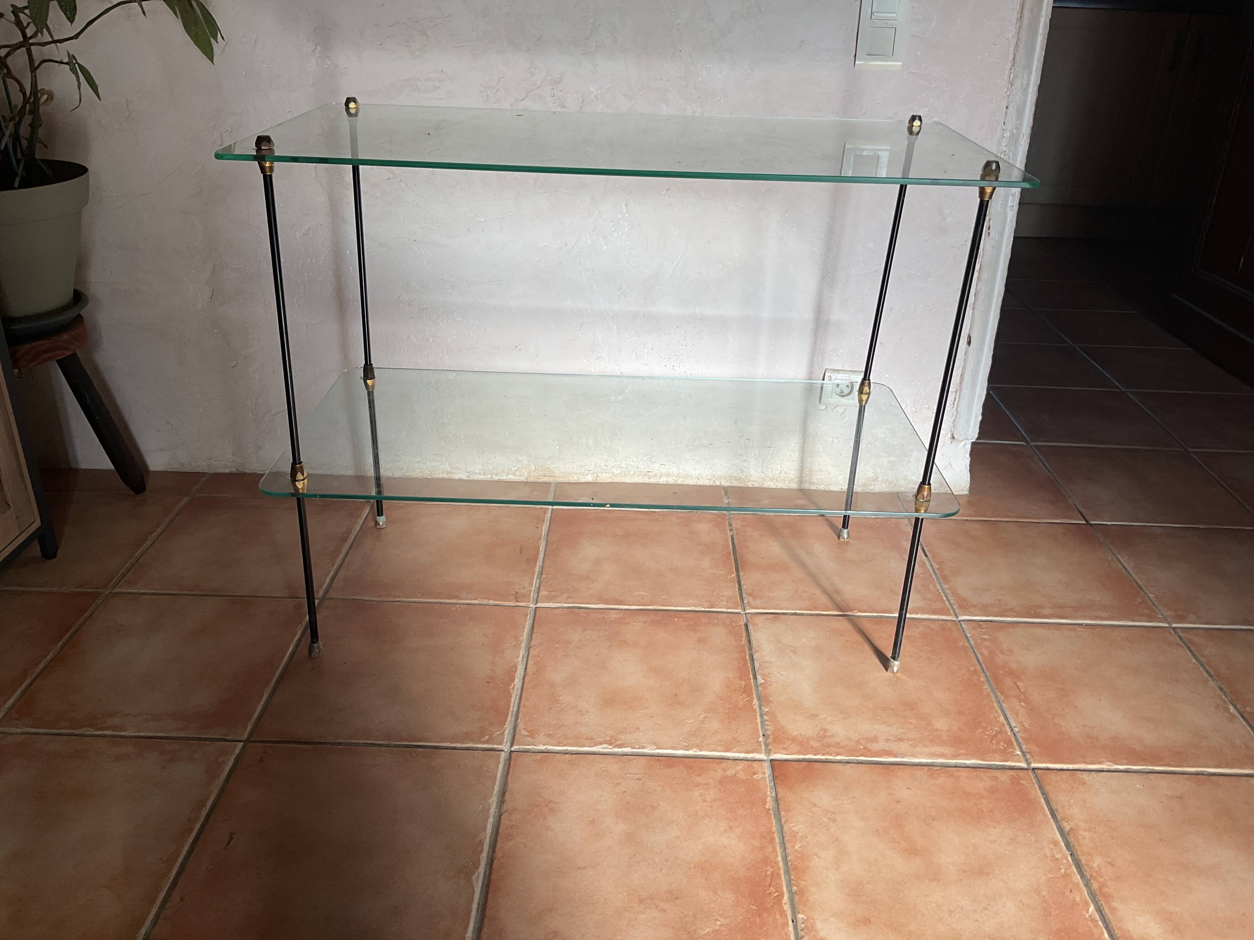 Modular shop display shelf vintage showcase 1950s