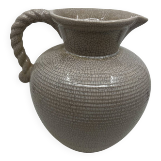 Vase Ruscha 310 2 Otto Gerharz Céramique Craquelée 1953