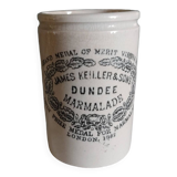 Old ceramic jam jar james keiller & sons dundee