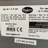 Baghera Carrier Speedster Silver retro