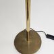 Floor lamp Murano Vetri glass shade and brass stand