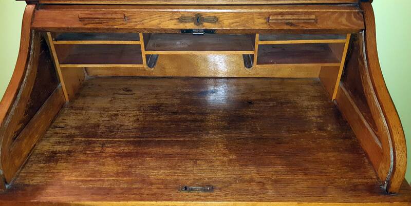 Bureau américain vintage.