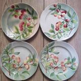 4 slurry plates by St Clément
