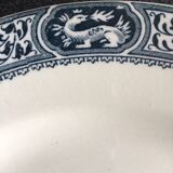 Assiette plate de Salins François 1er