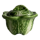Small pot of cabbage leaf slip