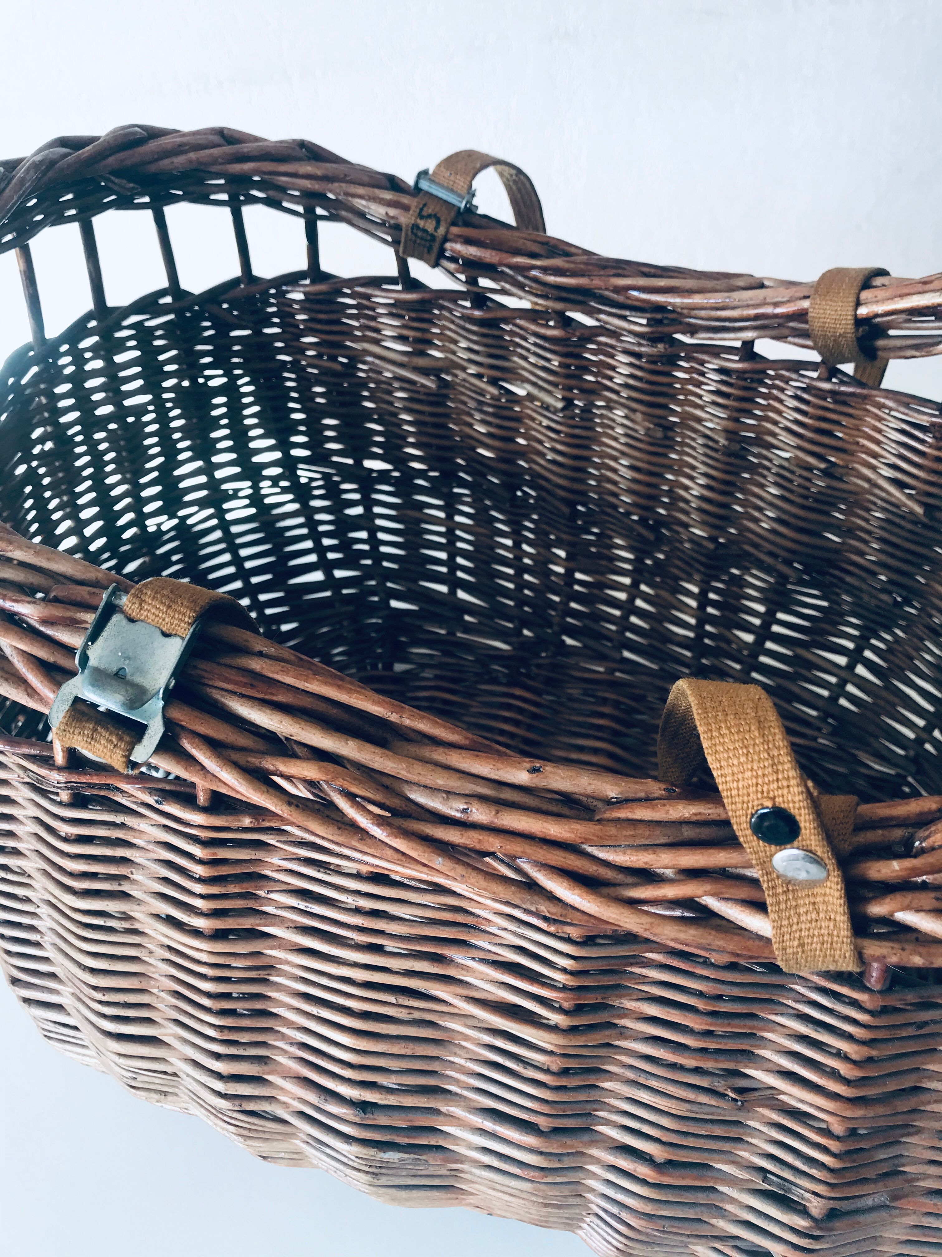 Ancien panier de pêche