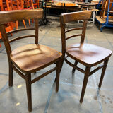 Pair of bistro chairs