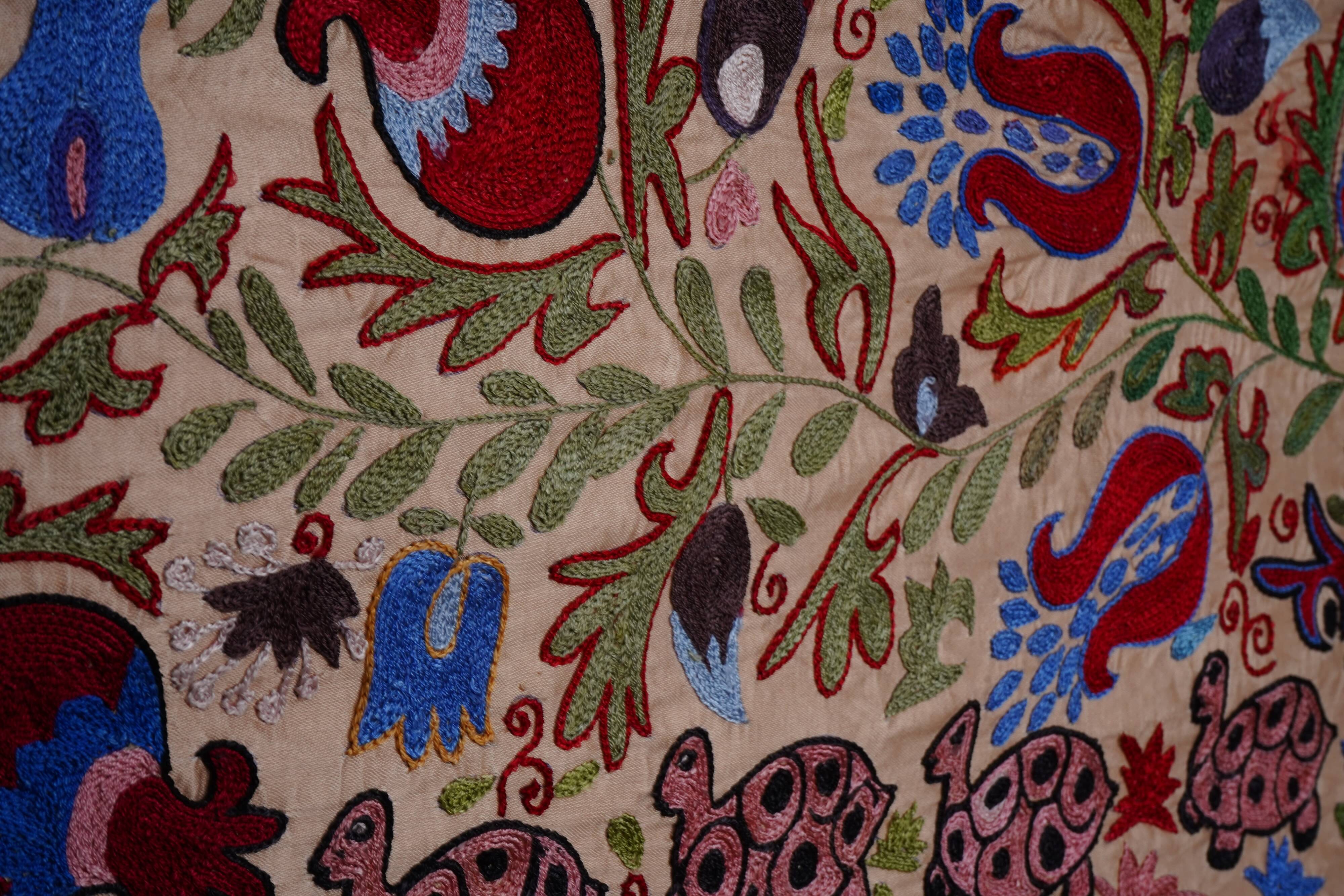 Hand-knotted rug, vintage Turkish rug 51x190 cm