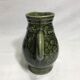 Lot 3 old pitcher SARREGUEMINES FRANCE ceramic green kitchen Vintage