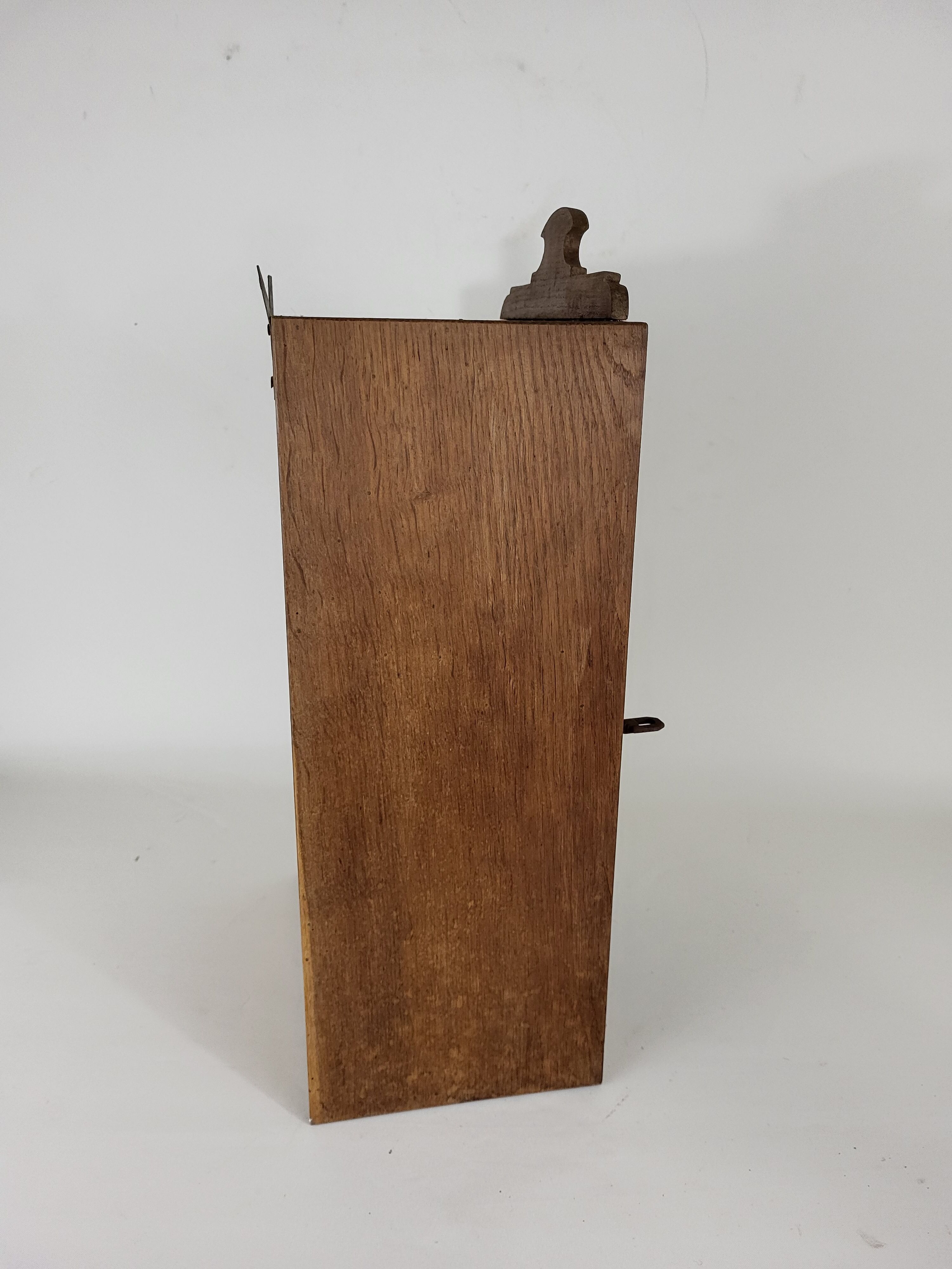 Wood art nouveau style medicine cabinet