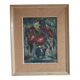 Modernist oil painting on canvas "Flowers" by Branislava Modelska-Jovanovic