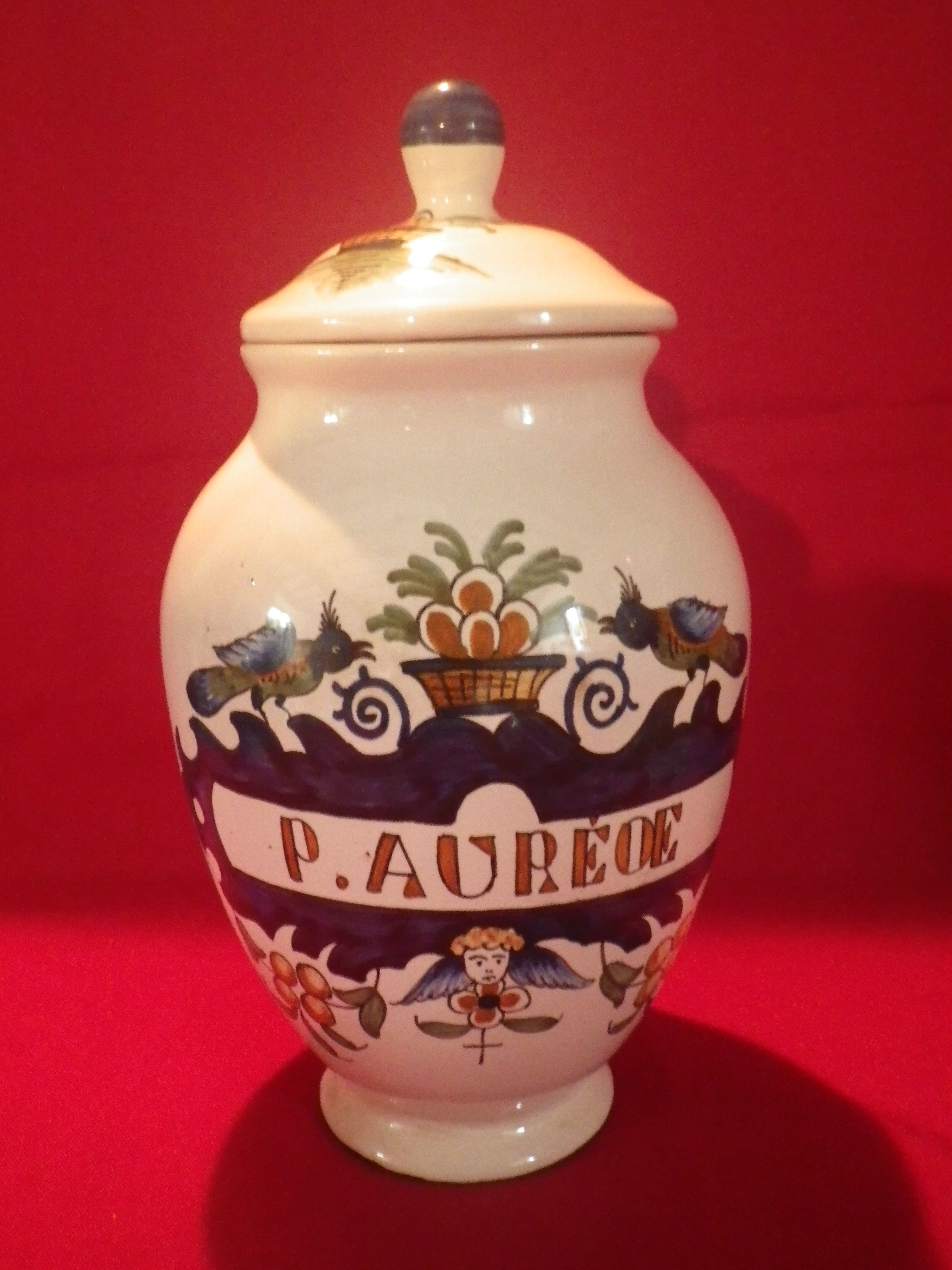 Set of 4 apothecary jars