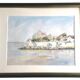 Aquarelle estuaire de la Gironde