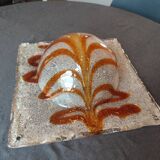 Large vintage Murano glass wall light