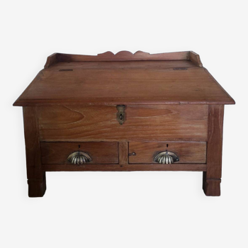 Old wooden writing desk