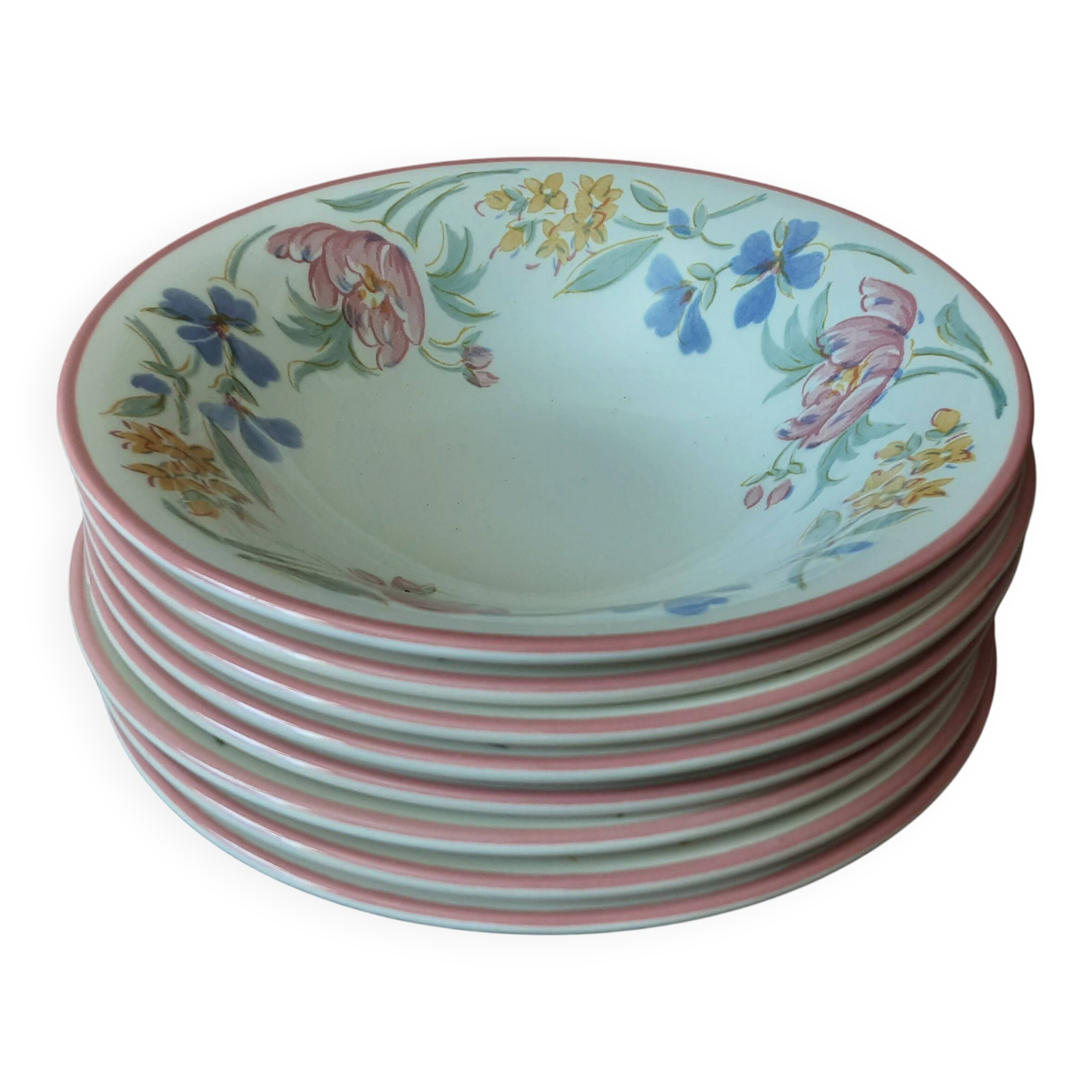 Set of 8 Chelsea England bowls
