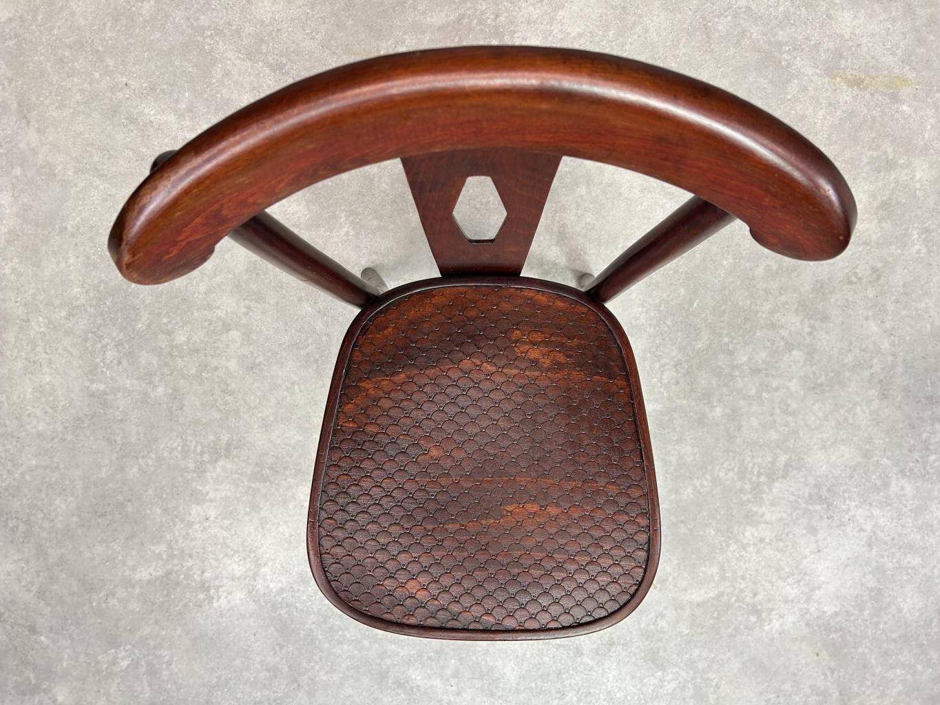 Ensemble de 4 chaises de salle à manger Thonet no.164