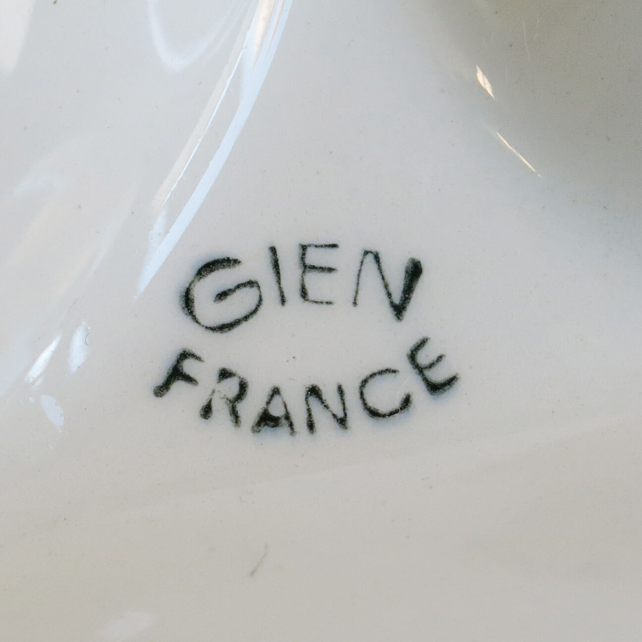 Gien service plate