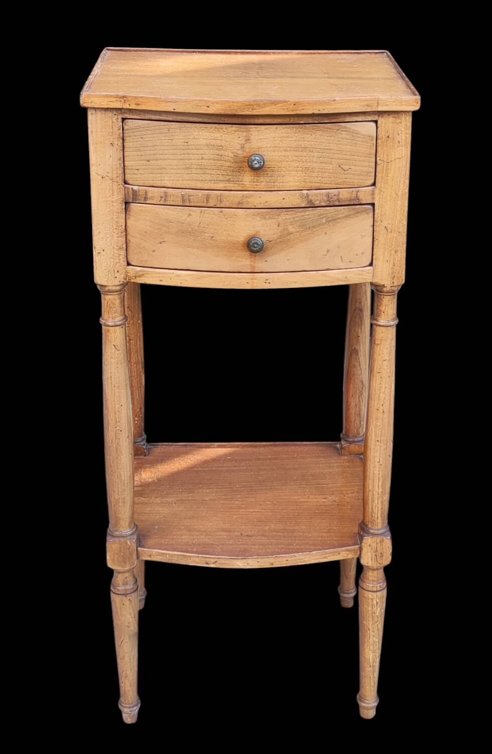 Old small piece of furniture, side table, bedside table