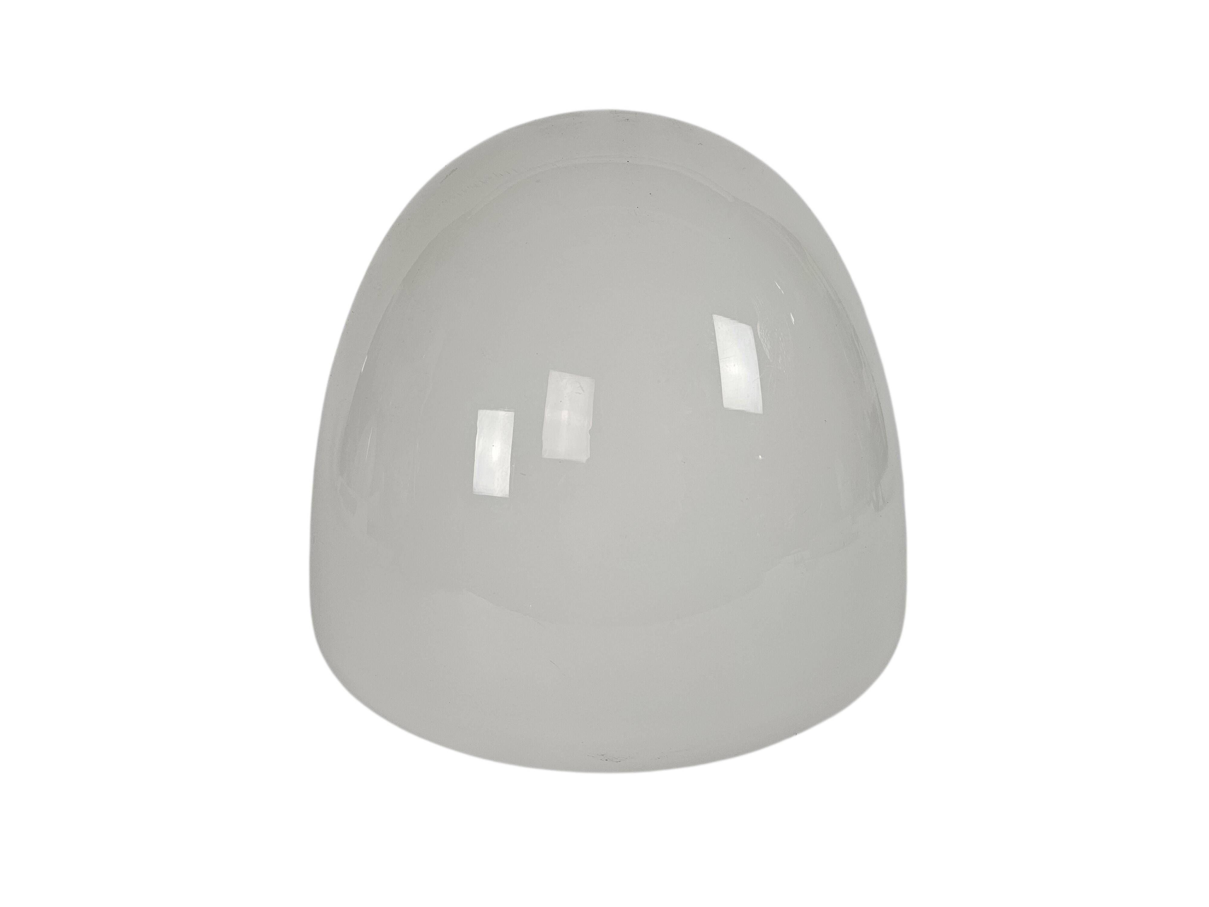 Dutch design - Philips Holland - Brune glass - XL ceiling lamp - 50's