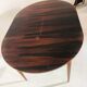 Vintage Scandinavian dining table - rosewood - extension cords