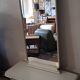 Vintage Boho standing hall or dressing mirror, 1970-80