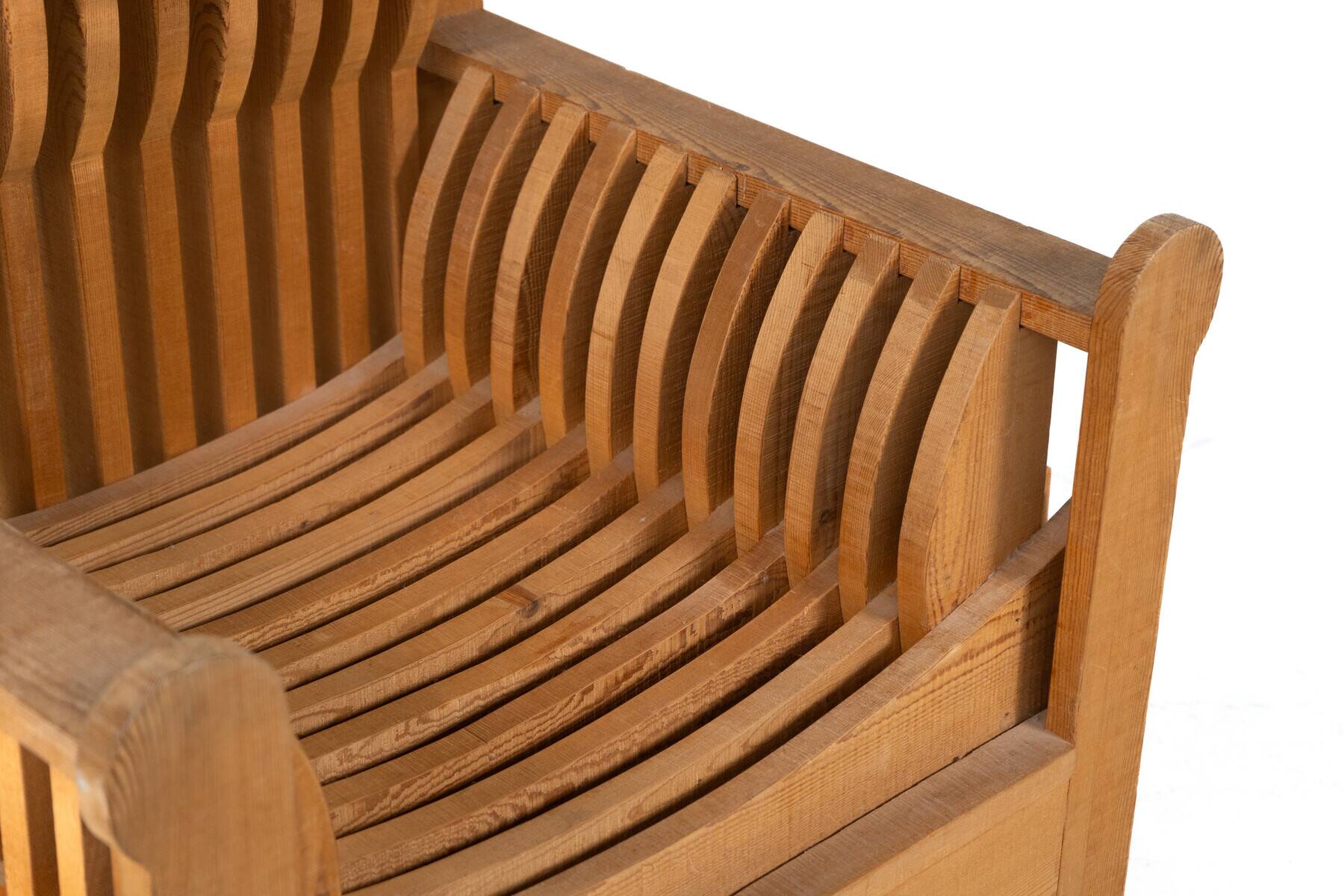 Pair of Armchairs from the " Mobili nella Valle" Series by Mario Ceroli for