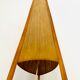 Lampe de sol en sisal et teck par Temde