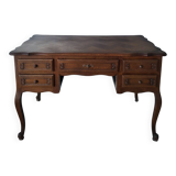 Minister's desk in Louis XV marquetry style