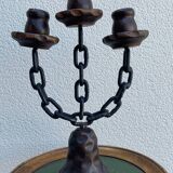 Brutalist candelabra