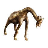 Brass giraffe