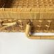 Vintage rattan/wicker case