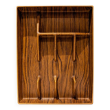 Cutlery tray from the 70s, Italian design Caleppio