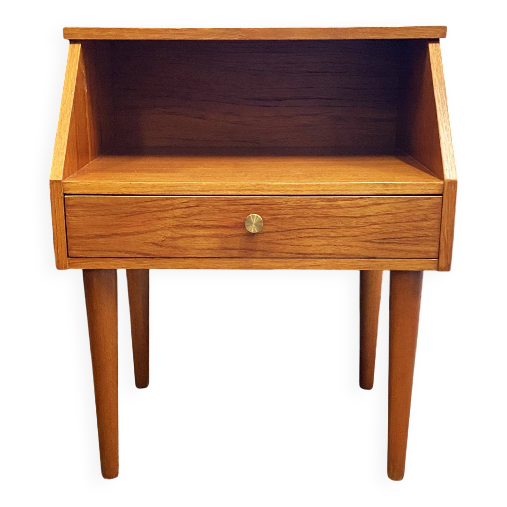 Bedside Table, Denmark, 1970s, Vintage, Mid-Century Modern
