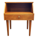 Bedside Table, Denmark, 1970s, Vintage, Mid-Century Modern
