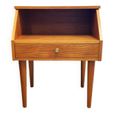 Bedside Table, Denmark, 1970s, Vintage, Mid-Century Modern