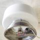 Mazda style Bauhaus opaline globe ceiling light - 1930s/40s
