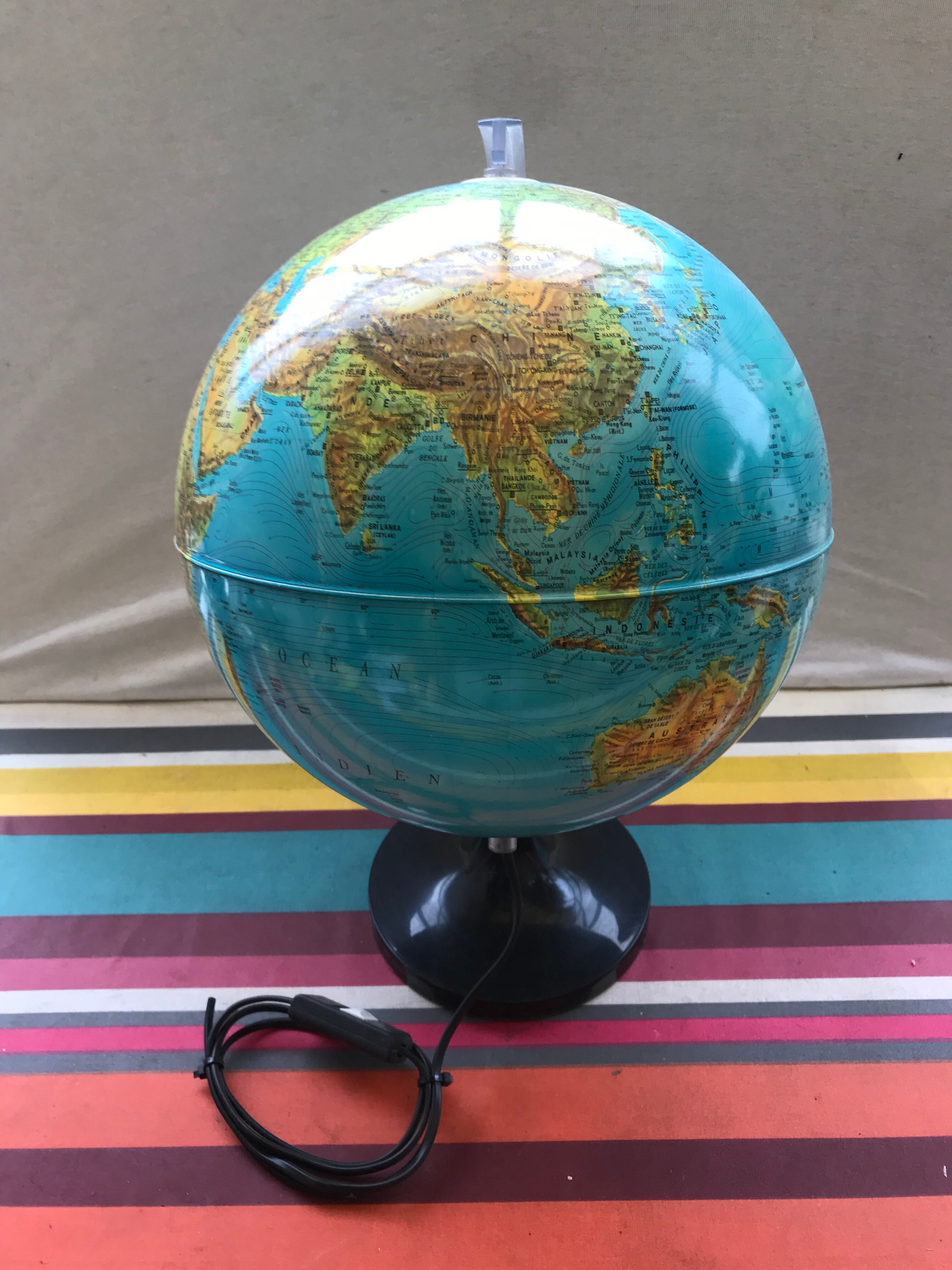 Former earth globe