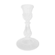 Crystal candle holder
