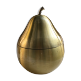 Golden pear-shaped ice bucket signs Novo industries Australiia 1970