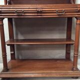 Neoclassical dessert walnut marble classic Henri ll