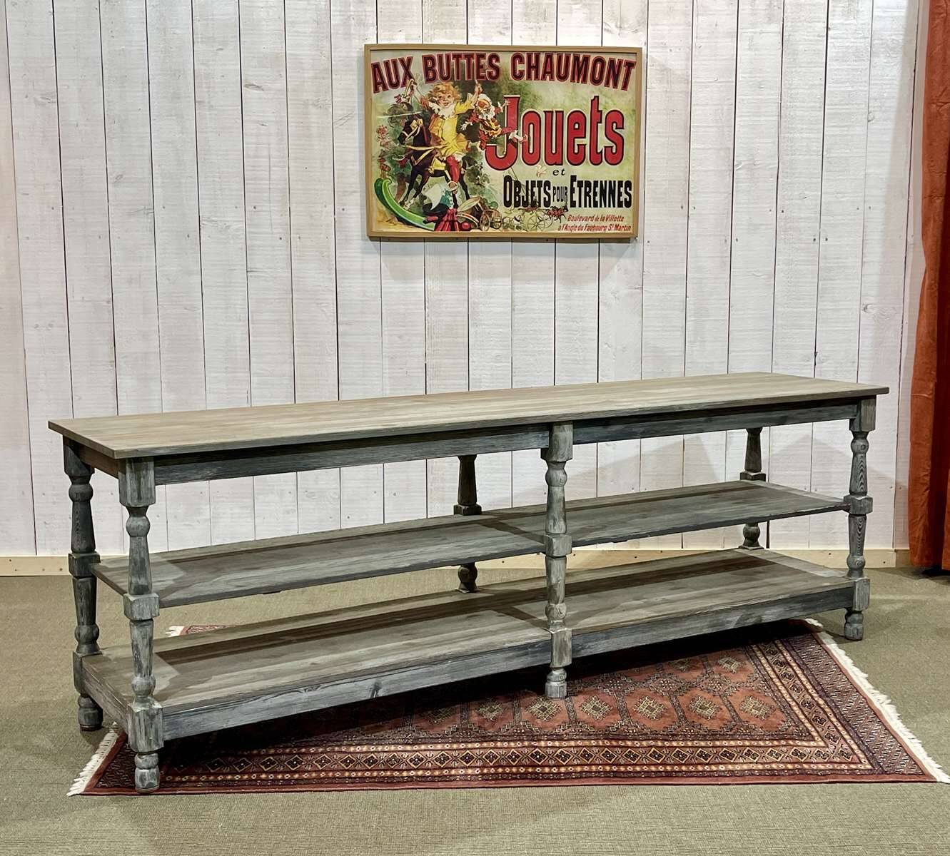 20th century draper's table in fir